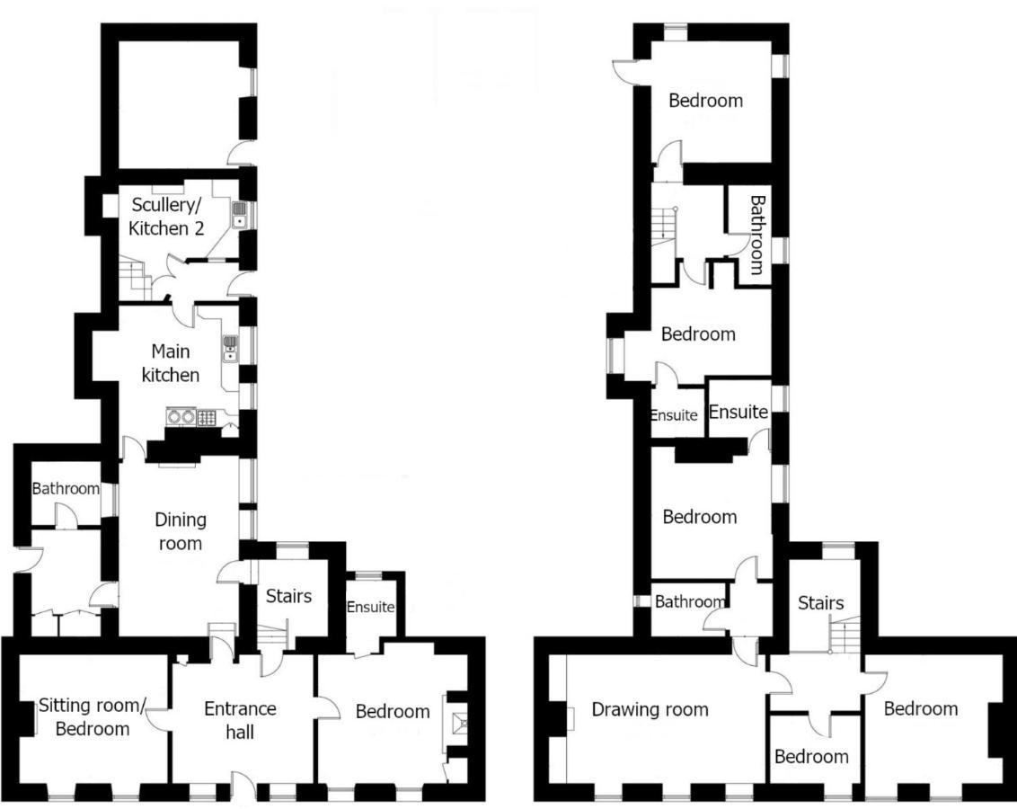 Topside House - Beautiful 7 Bedroom House With Hottub Wifi And Parking Near Bath Wells Frome Oakhill المظهر الخارجي الصورة