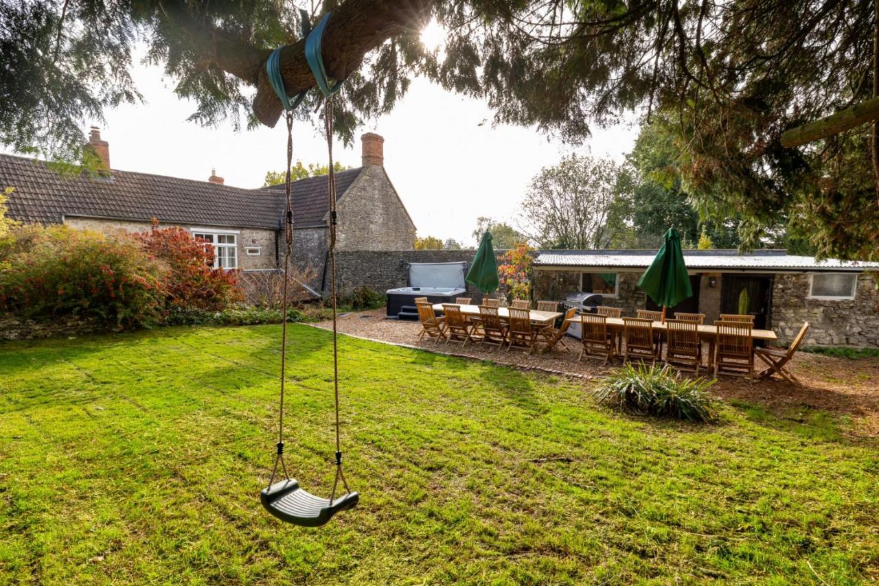 Topside House - Beautiful 7 Bedroom House With Hottub Wifi And Parking Near Bath Wells Frome Oakhill المظهر الخارجي الصورة